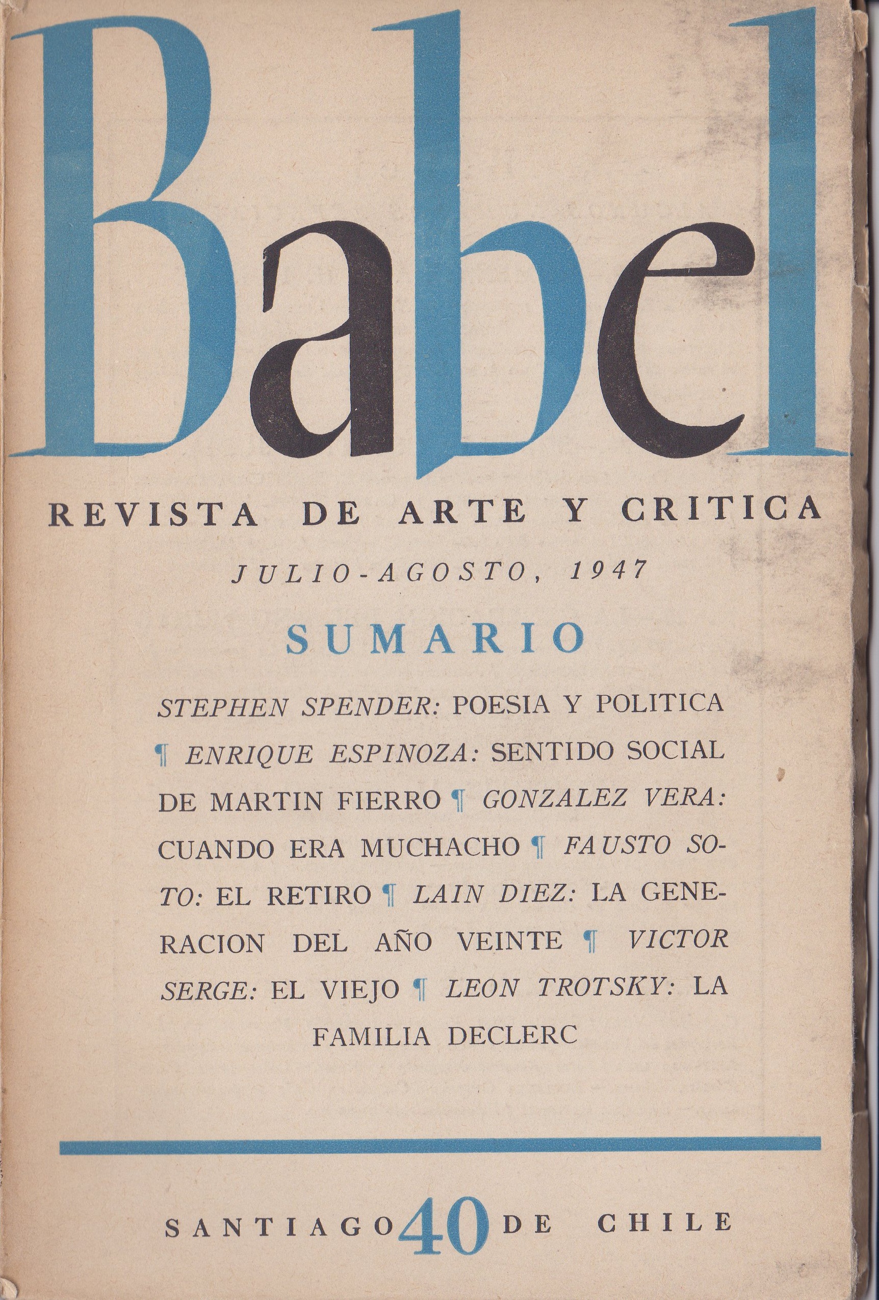 Babel 40