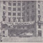 La casa de Cambó. Via Layetana (Via Durruti), ocupada durante la revolución por los trabajadores de la C.N.T y de la F.A.I.