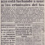 "Solidaridad Obrera" del 22 de julio de 1936.