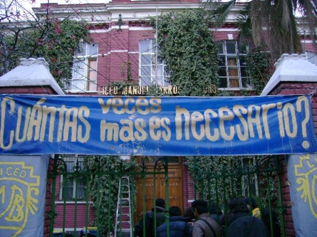 Liceo Barros Borgoño. Santiago de Chile.