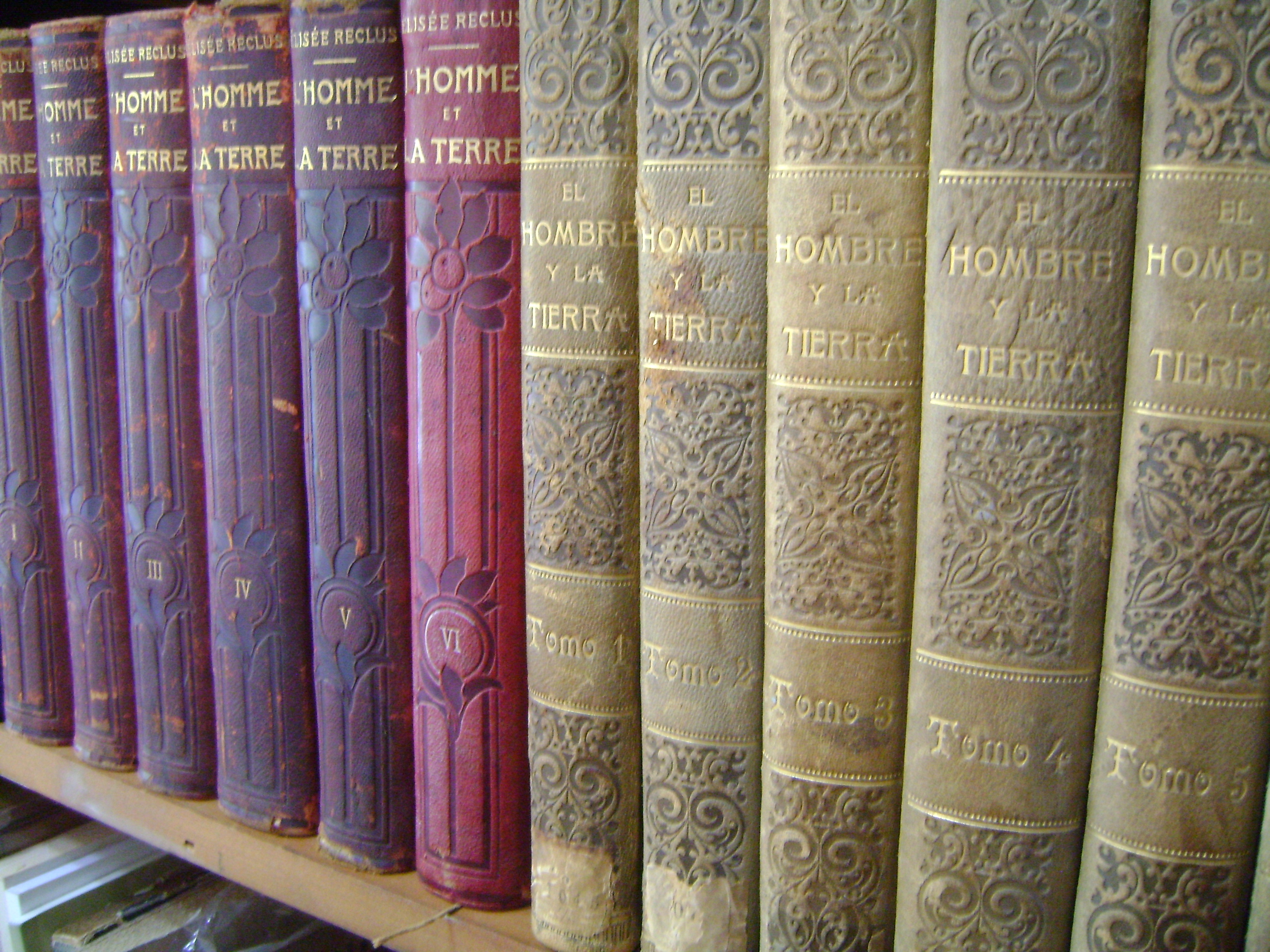 Elíseo Reclus. Biblioteca Terra Livre.